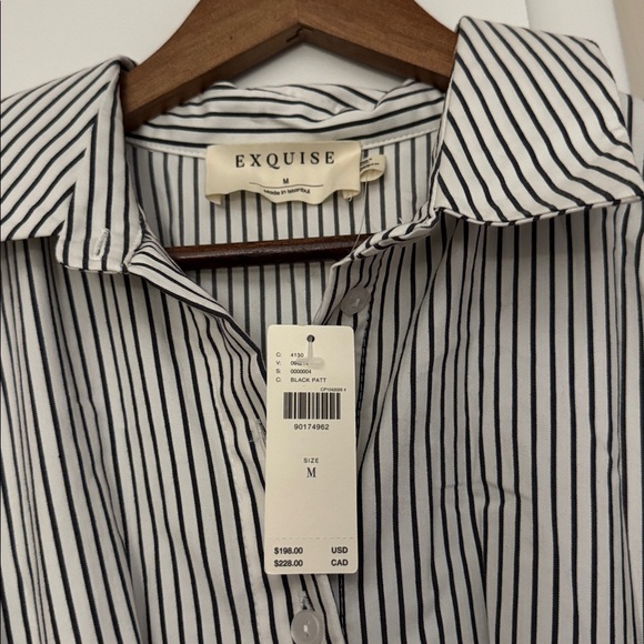 SOLD ‼️Anthropologie Exquise The Tobie Shirt Dress - Picture 6 of 9